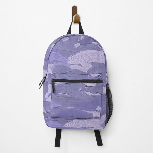Item preview, Lavender Blue Bell Brush Strokes Abstract designed and sold by k9printart.