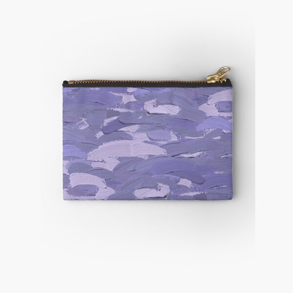 Item preview, Lavender Blue Bell Brush Strokes Abstract designed and sold by k9printart.