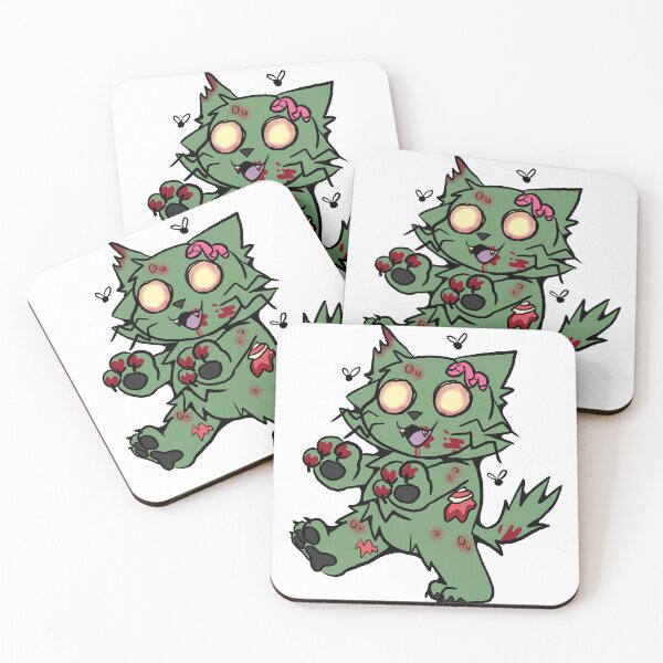 Item preview, Zombie Kitty designed and sold by FunfettisStuff.