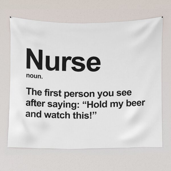 Item preview, Funny Nurse Definition Registered Nurse Appreciation Humor  designed and sold by allysmar.