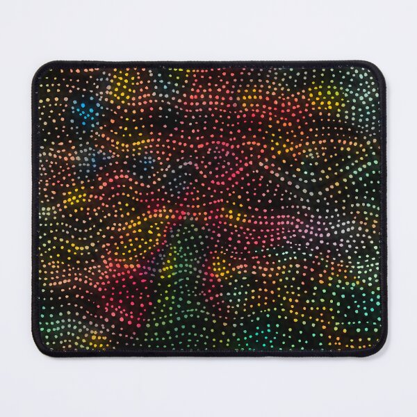 Item preview, rainbow.dotspots. dotwork pattern, naive art designed and sold by Soulape.