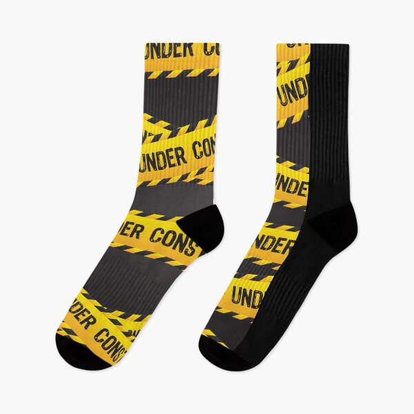 Item preview, Under construction. Sign. Tape. Yellow, black. designed and sold by JellyBeenzz.