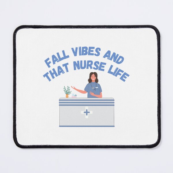 Item preview, Fall vibes and that nurse life Essential T-shirt designed and sold by OneDayCollected.