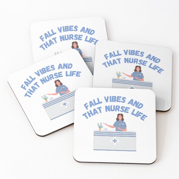 Item preview, Fall vibes and that nurse life Essential T-shirt  designed and sold by OneDayCollected.