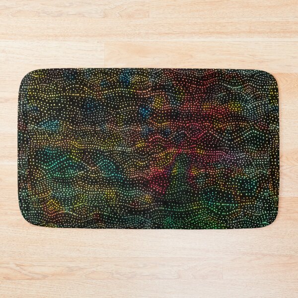 Item preview, rainbow.dotspots. dotwork pattern, naive art designed and sold by Soulape.