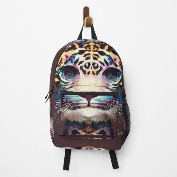 Item preview, colorful cute tiger cat designed and sold by Stanley de Wekker.
