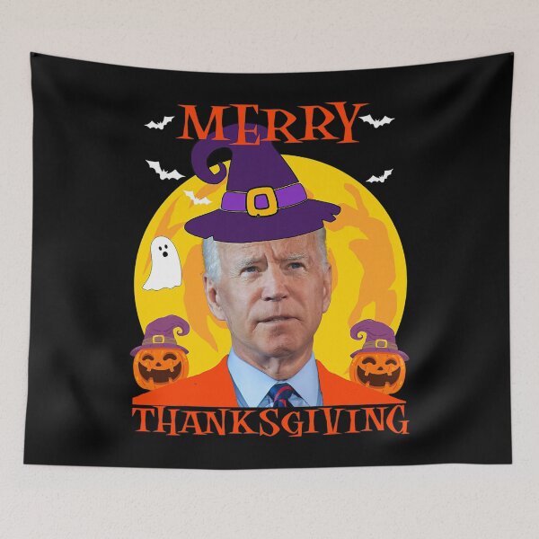Item preview, Merry Thanksgiving Confused Halloween designed and sold by donnaeeqs624.