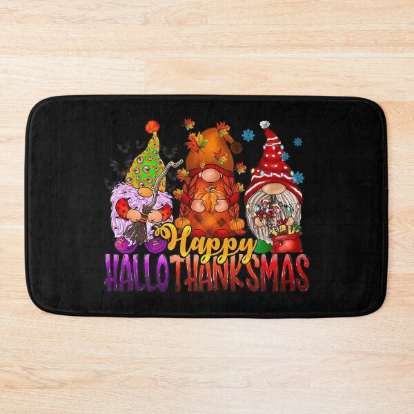 Item preview, Happy HalloThankMas Gnome Halloween Christmas Thanksgiving designed and sold by donnaeeqs624.