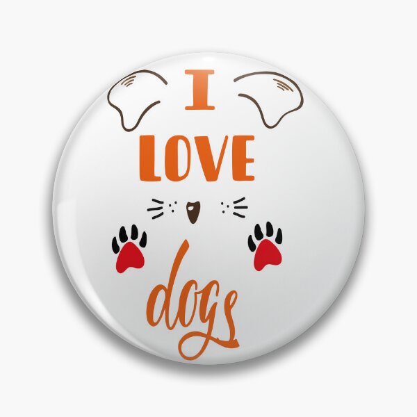 Item preview, Animal Dog Bp I Love Dogs designed and sold by GridText.
