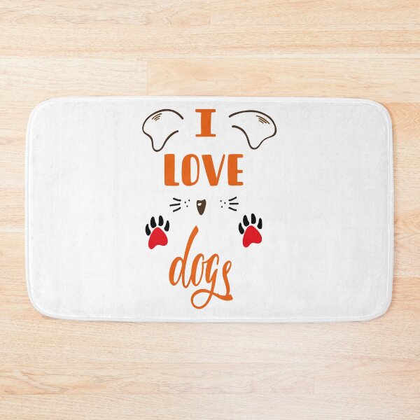 Item preview, Animal Dog Bp I Love Dogs designed and sold by GridText.