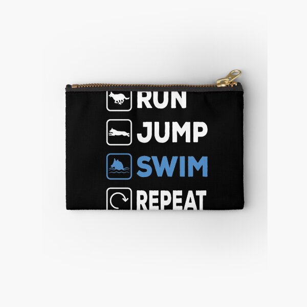 Item preview, Run Jump Swim Repeat Dock Diving Dog designed and sold by Merchandiser099.