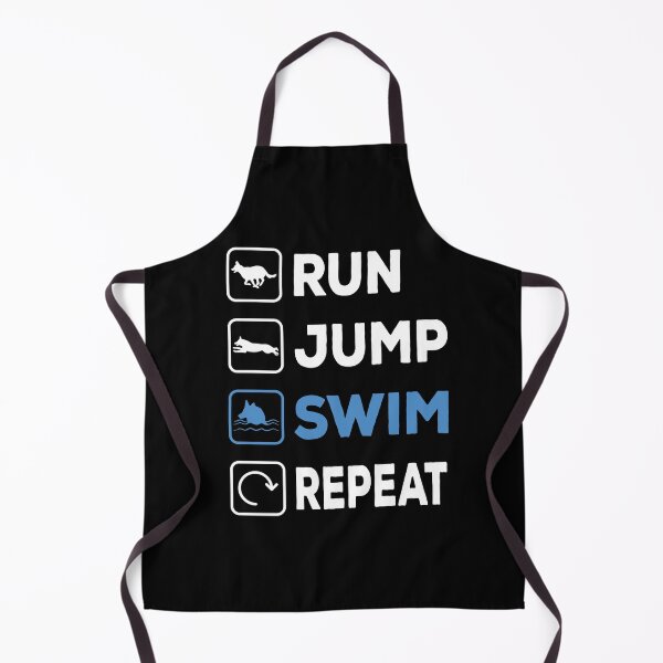 Item preview, Run Jump Swim Repeat Dock Diving Dog designed and sold by Merchandiser099.