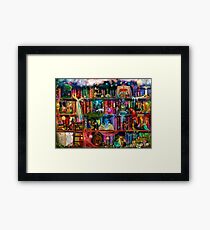 Whimsy Trove - Treasure Hunt Framed Print