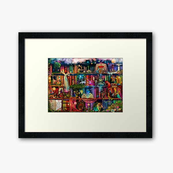 Whimsy Trove - Treasure Hunt Framed Art Print