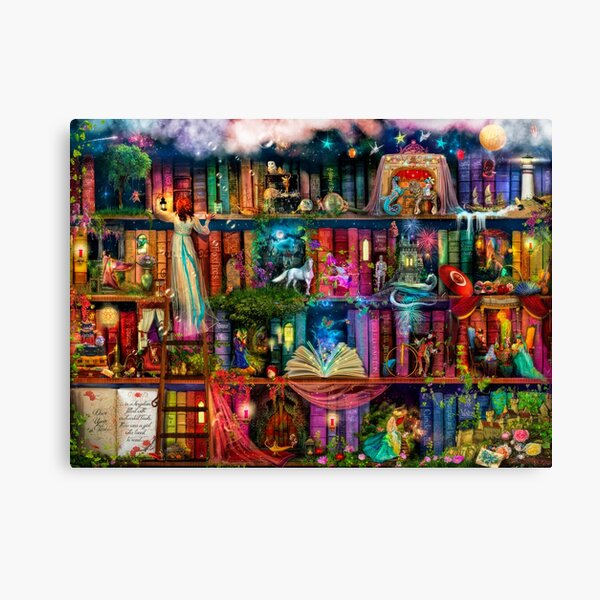 Whimsy Trove - Treasure Hunt Canvas Print