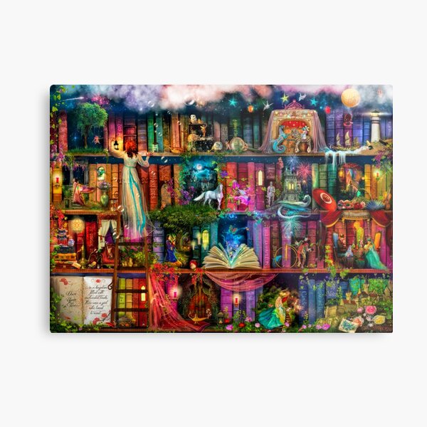 Whimsy Trove - Treasure Hunt Metal Print