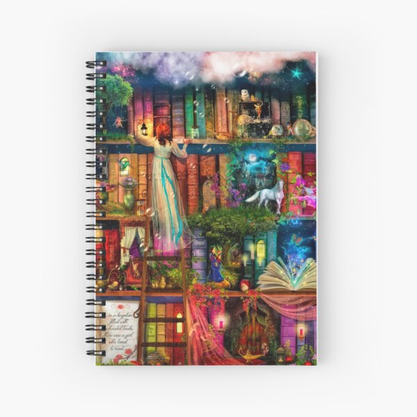 Whimsy Trove - Treasure Hunt Spiral Notebook