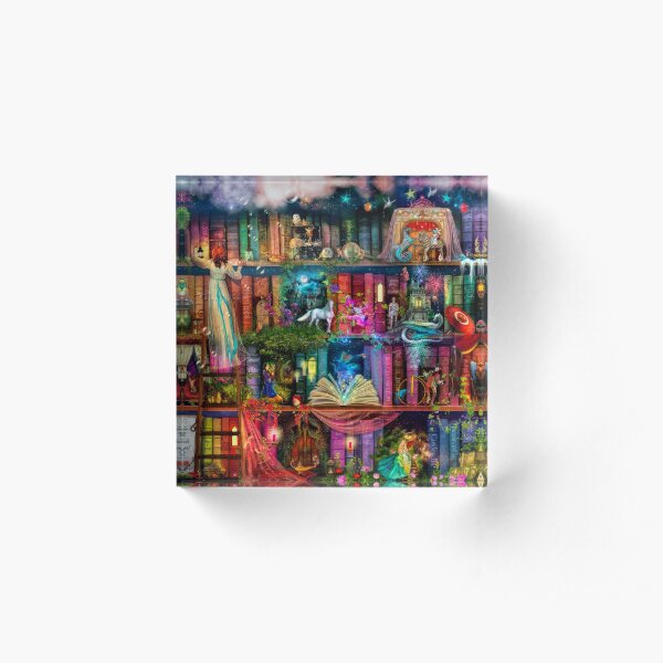 Whimsy Trove - Treasure Hunt Acrylic Block