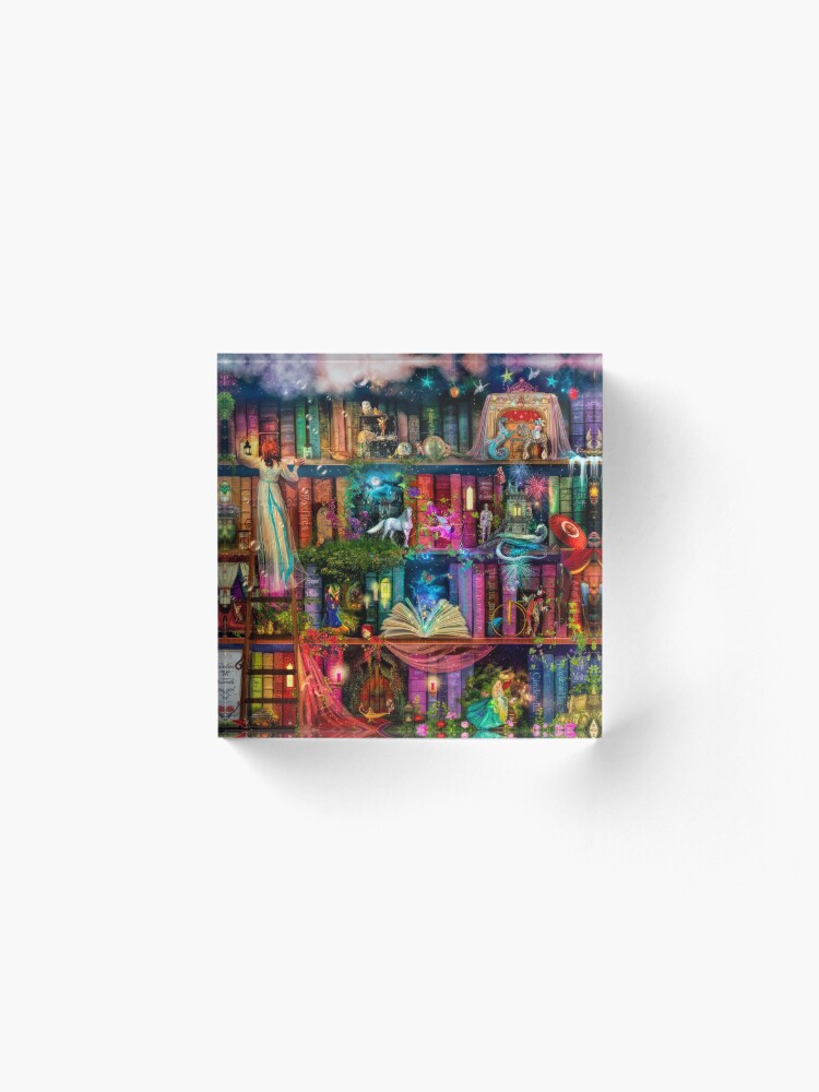 Alternate view of Whimsy Trove - Treasure Hunt Acrylic Block