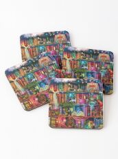 Whimsy Trove - Treasure Hunt Coasters