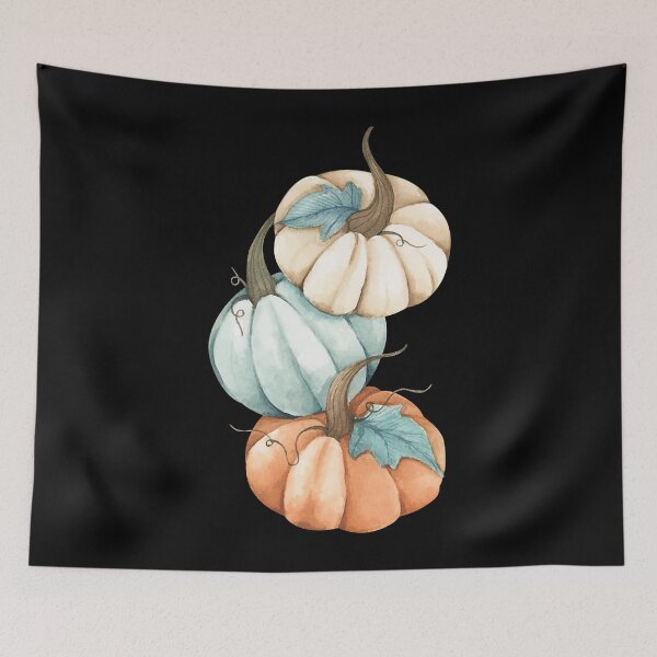 Item preview, Thanksgiving Autumn Fall Season Cute Colored Pastel Pumpkin designed and sold by donnaeeqs624.