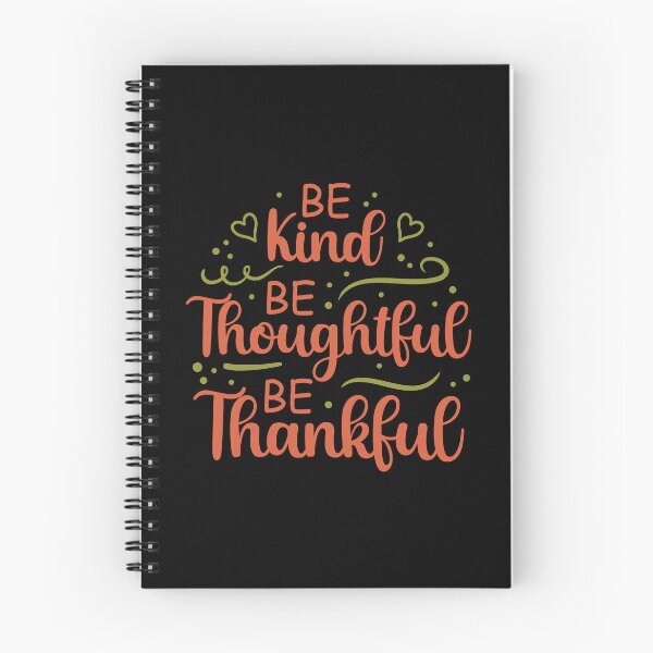 Item preview, Be Kind Be Thoughful Be Thankful motivational quotes designed and sold by GraphicDream.