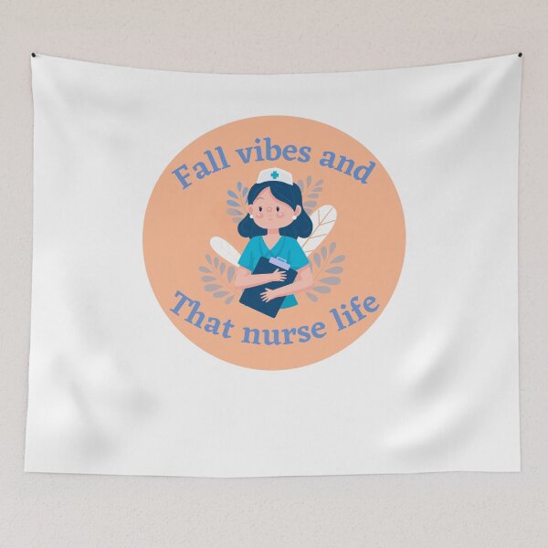 Item preview, Fall vibes ant that nurse life Essential T-shirt  designed and sold by OneDayCollected.