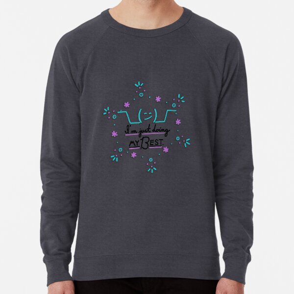 Item preview, Doing My Best (blue/purple) designed and sold by Lee Trent.