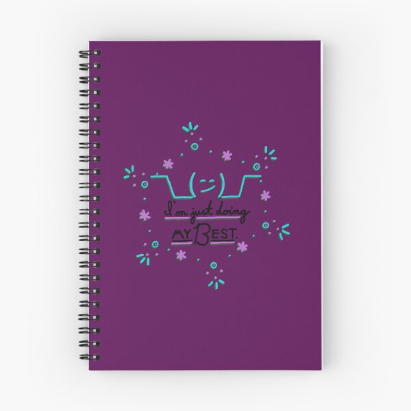 Item preview, Doing My Best (blue/purple) designed and sold by Lee Trent.