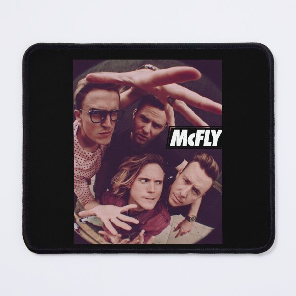 Item preview, McFly band Fish Eye Fitted T-Shirt designed and sold by NicasioJr.