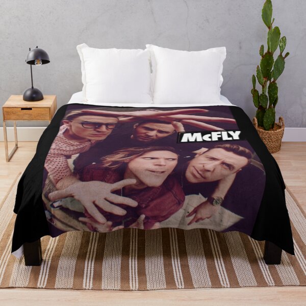 Item preview, McFly band Fish Eye Fitted T-Shirt designed and sold by NicasioJr.