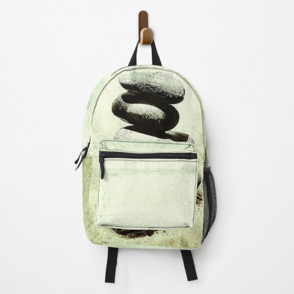 Item preview, Zen Cairn Tower Beach Pebbles Balancing Stones on Beach Sand 11 of 12 designed and sold by Beachy.