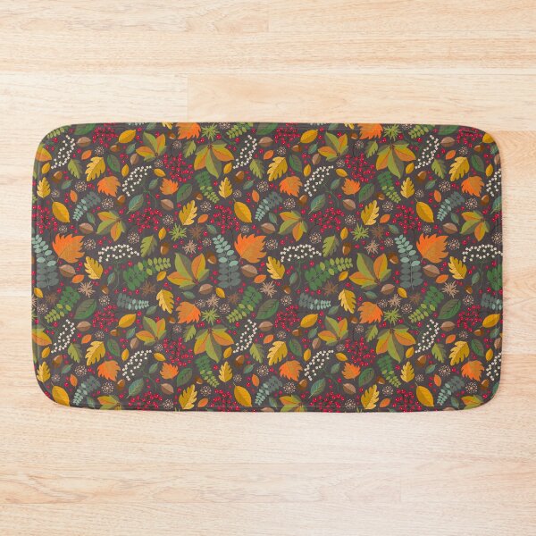 Item preview, AUTUMN SEAMLESS PATTERN WITH LEAVES designed and sold by Phanya-Style.