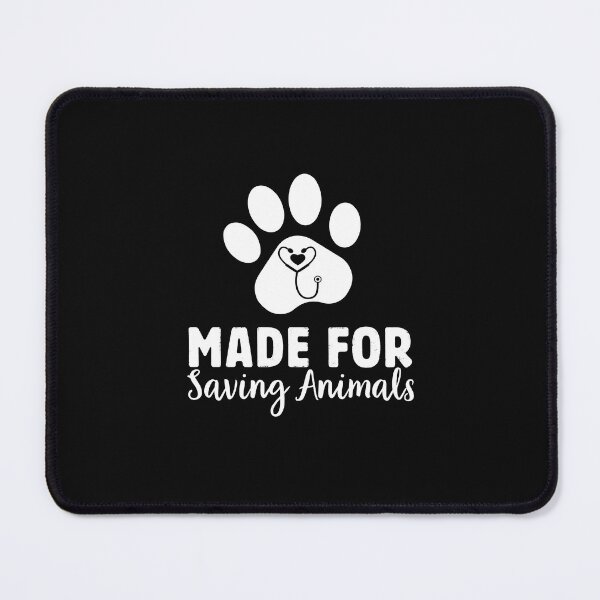 Item preview, Made for saving animals cute retro pet paw Made for Veterinarian designed and sold by Majesticoo.
