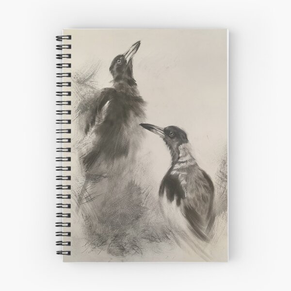 Item preview, Marvellous magpies  designed and sold by Gayle  Newcombe.