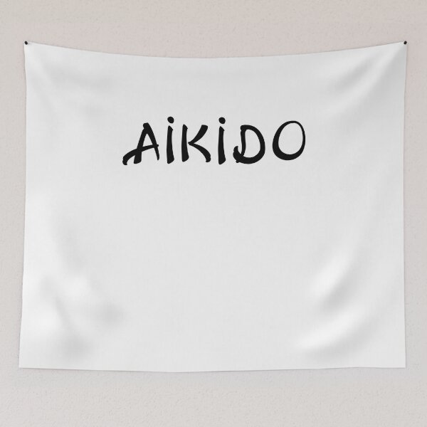 Artikelvorschau, Japanische Kalligrafie des Aikido, Kanji-Design für Aikidoka- und Aikido-Liebhaber! entworfen und verkauft von TheKarateStore.