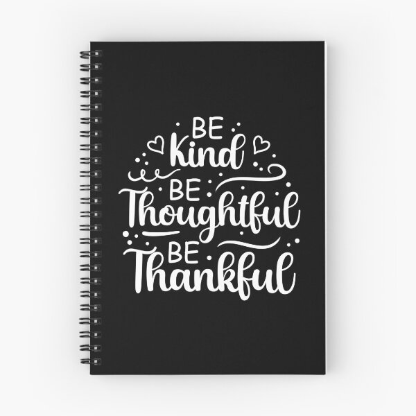 Item preview, Be Kind Be Thoughful Be Thankful motivational quotes designed and sold by GraphicDream.