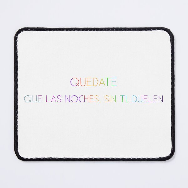 Item preview, Quevedo. Quedate (colors version) designed and sold by RebelPurpleGirl.