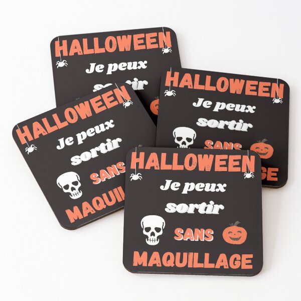 Item preview, Halloween go out without makeup gift designed and sold by Scelai.