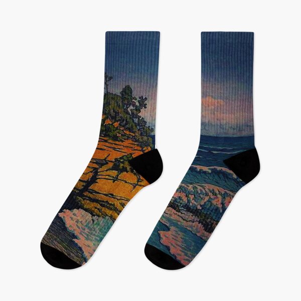 Item preview, Bathing in Sunset - Nature Landscape designed and sold by Kijiermono.