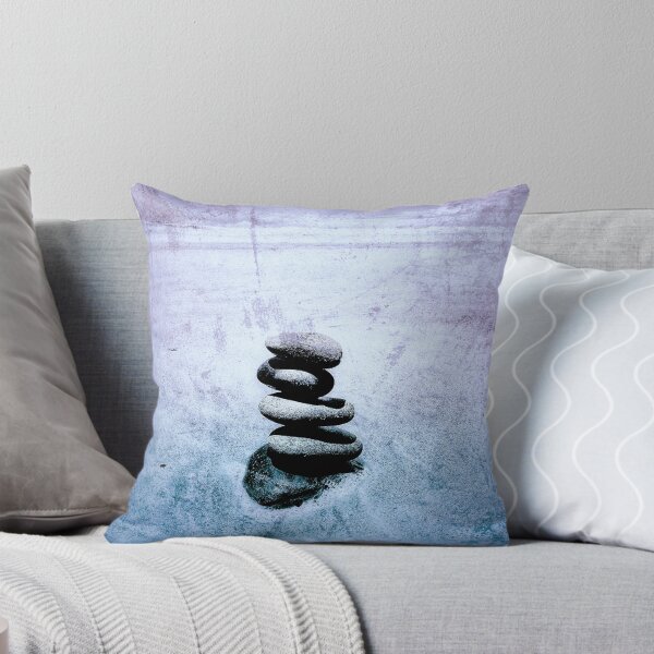 Item preview, Zen Cairn Tower Beach Pebbles Balancing Stones on Beach Sand 12 of 12 designed and sold by Beachy.
