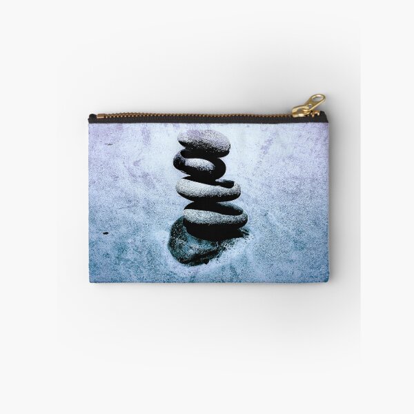 Item preview, Zen Cairn Tower Beach Pebbles Balancing Stones on Beach Sand 12 of 12 designed and sold by Beachy.
