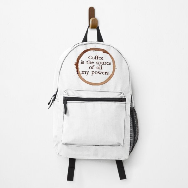 Item preview, coffee is the source of all my powers designed and sold by MagpieMuddles.