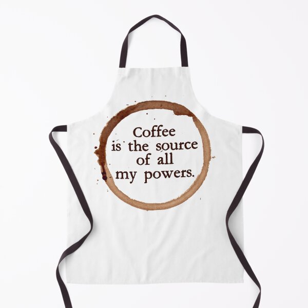 Item preview, coffee is the source of all my powers designed and sold by MagpieMuddles.