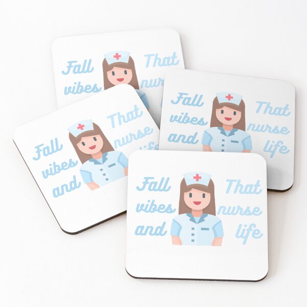 Item preview, Fall vibes and that nurse life  designed and sold by OneDayCollected.