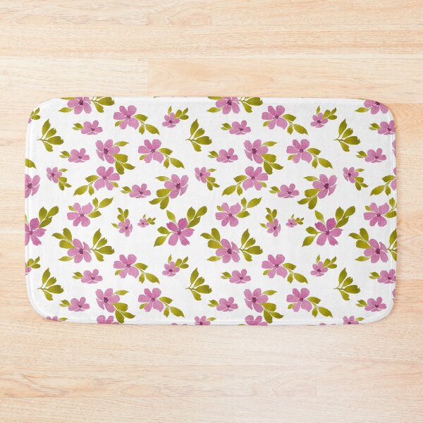 Item preview, Dancing Pink Flowers - Floral Pattern designed and sold by Orly Fuchs Galchen.
