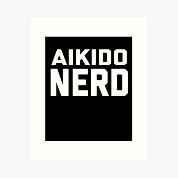 Artikel-Vorschau von Aikido-Nerd! Lustiges Design für Aikidoka und Aikido-Liebhaber!, designt und verkauft von TheKarateStore.