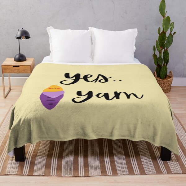 Item preview, yes I yam, He's/She's my sweet potato, funny pun, couples /child and parent /grandchild and grandparent  designed and sold by allycat57.