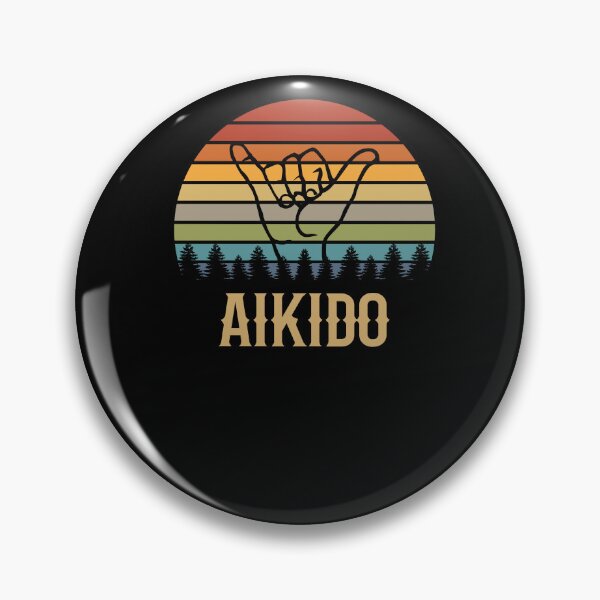 Item preview, Aikido Vintage Sunset! Funny Design for an aikidoka and Aikido lovers! designed and sold by TheKarateStore.