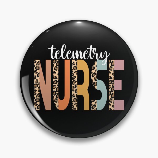 Item preview, Nurse Telemetry Nurse Cheetah Print RN Telemetry Nurse Gear designed and sold by DynamicDesign.